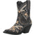 Dingo Womens Primrose Cowboy Boots Leather Black