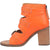 Dingo Womens Ziggy Orange Leather Sandals Shoes