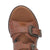 Dingo Womens Ziggy Gladiator Sandals Leather Tan