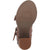 Dingo Womens Ziggy Gladiator Sandals Leather Tan 10 M