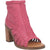 Dingo Womens Jeezy Sandal Gladiator Sandals Leather Fuchsia