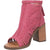 Dingo Womens Jeezy Sandal Gladiator Sandals Leather Fuchsia 11 M