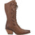 Dingo Womens San Miguel Cowboy Boots Leather Tan