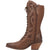 Dingo Womens San Miguel Cowboy Boots Leather Tan