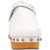 Dingo Womens Deadwood White Leather Studs Clogs Shoes 9.5 M