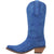 Dingo Womens Out West Cowboy Boots Leather Blue