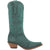 Dingo Womens Out West Cowboy Boots Leather Green