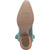 Dingo Womens Out West Cowboy Boots Leather Green