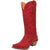 Dingo Womens Out West Cowboy Boots Leather Red