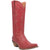 Dingo Womens Out West Red Suede Cowboy Boots