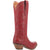Dingo Womens Out West Red Suede Cowboy Boots