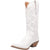 Dingo Womens Out West White Suede Cowboy Boots