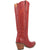Dingo Womens High Cotton Cowboy Boots Leather Red 9 M