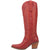 Dingo Womens High Cotton Cowboy Boots Leather Red
