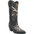 Dingo Womens Full Bloom Cowboy Boots Leather Black