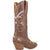 Dingo Womens Full Bloom Cowboy Boots Leather Brown