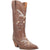 Dingo Womens Full Bloom Cowboy Boots Leather Brown