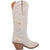 Dingo Womens Full Bloom Cowboy Boots Leather White