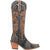 Dingo Womens Texas Tornado Black Denim Fashion Boots