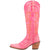 Dingo Womens Texas Tornado Pink Denim Fashion Boots
