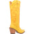 Dingo Womens Texas Tornado Yellow Denim Fashion Boots