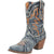 Dingo Womens Yall Need Dolly Cowboy Boots Leather Blue