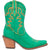 Dingo Womens Yall Need Dolly Green Denim Cowboy Boots