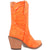 Dingo Womens Yall Need Dolly Orange Denim Cowboy Boots