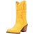 Dingo Womens Yall Need Dolly Yellow Denim Cowboy Boots