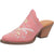 Dingo Womens Wildflower Mule Mule Shoes Leather Pink