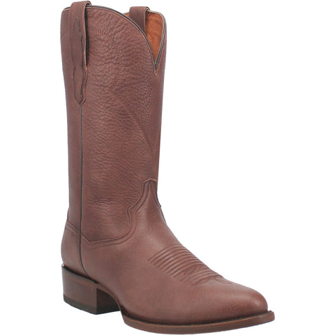 Dan Post Mens Pike Brown Leather Cowboy Boots