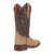 Dan Post Womens Kylo Taupe/Brown Full Quill Ostrich Cowboy Boots