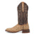 Dan Post Womens Kylo Taupe/Brown Full Quill Ostrich Cowboy Boots