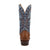 Dan Post Mens Bullock Tan/Denim Leather Cowboy Boots