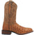 Dan Post Mens Alamosa Cowboy Boots Ostrich Saddle Tan/Brown