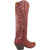 Dan Post Womens Silvie Red Leather Fashion Boots 10 M
