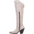 Dan Post Womens Loverly Fashion Boots Leather White