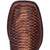 Dan Post Mens Brown Cowboy Boots Leather Square Toe 13 EW