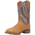 Dan Post Mens Dugan Camel Bison Leather Cowboy Boots