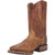 Dan Post Mens Dugan Brown Bison Leather Cowboy Boots 9 D