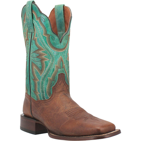 Dan Post Womens Babs Brown Leather Cowboy Boots