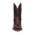 Dan Post Mens Alamosa Black Cherry Full Quill Ostrich Cowboy Boots