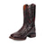 Dan Post Mens Alamosa Black Cherry Full Quill Ostrich Cowboy Boots