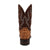 Dan Post Mens Leon Brass/Brown Caiman Cowboy Boots