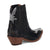 Dan Post Womens Crystalie Black Leather Ankle Boots 9.5 M
