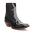 Dan Post Womens Crystalie Black Leather Ankle Boots 9.5 M