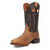 Dan Post Mens Lance Tan/Black Leather 12in Cowboy Boots