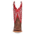 Dan Post Womens Lacey Brown/Red Leather Cowboy Boots 10 M