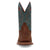 Dan Post Mens Leighton Brown/Blue Leather Cowboy Boots