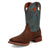 Dan Post Mens Leighton Brown/Blue Leather Cowboy Boots